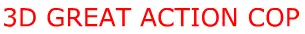 3D Great Action Cop logo