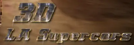 3D LA Supercars logo