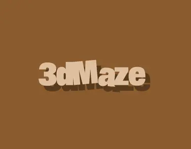 3D Maze logo