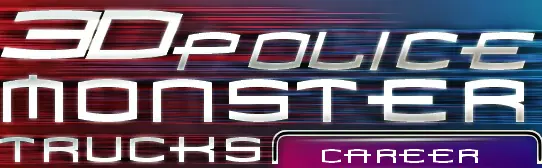 3D Police Monster Trucks logo