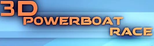 3D Powerboat Race logo
