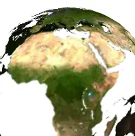 3D Spinning Earth logo