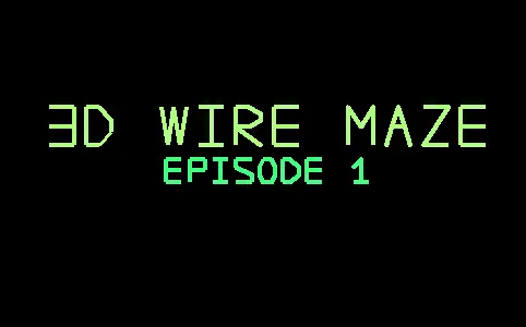 3D Wire Maze Episode 1 logo