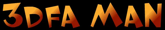 3DFA Man logo