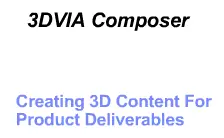3DVIA Composer: Creating 3D Content For Product Deliverables logo