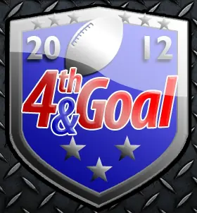 4th and Goal 2012 logo