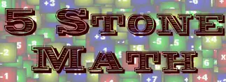 5 Stone Math logo