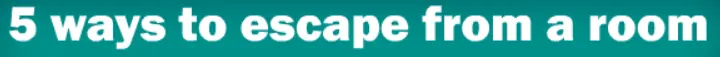 5 ways to escape from a room logo