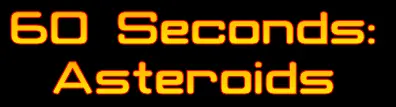 60 Seconds: Asteroids logo