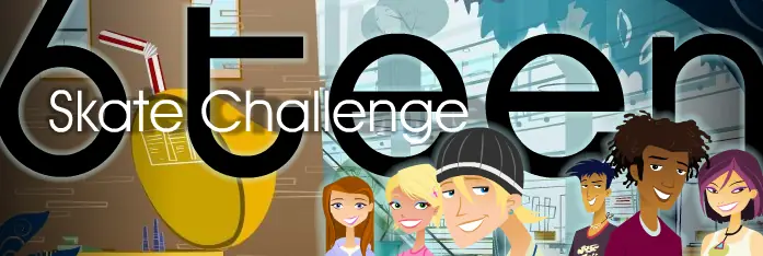 6teen: Skate Challenge logo