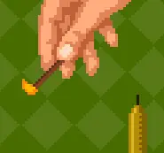 8-bit Hanukkah logo