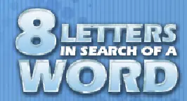 8 Letters in Search of a Word logo