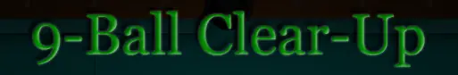 9-Ball Clear-Up logo