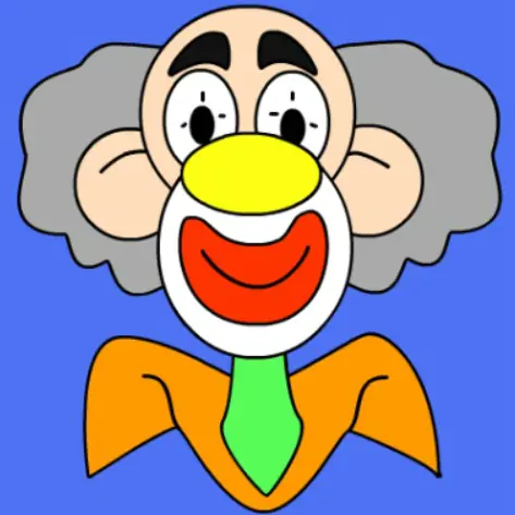 Ծաղրածուի դեմք logo