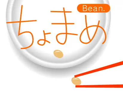 ちょまめBean. logo