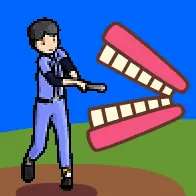 入れ歯ホームラン logo