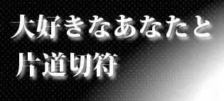 大好きなあなたと片道切符 logo