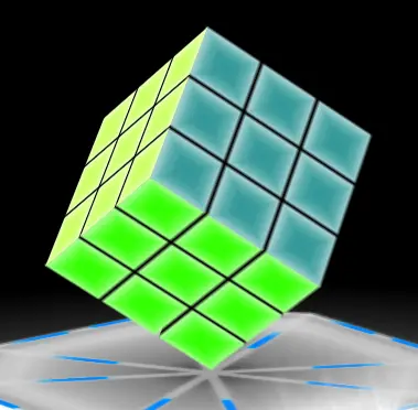 百变3D魔方 logo