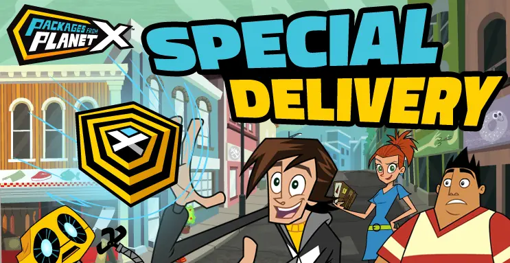 Packages from Planet X: Special Delivery logo