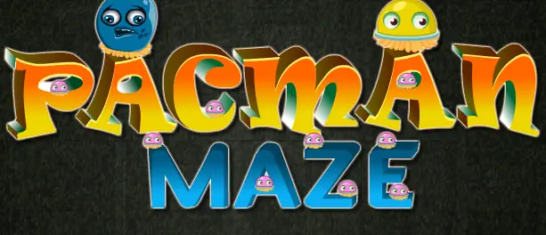 Pacman Maze logo