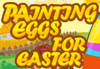 Painting Eggs For Easter logo