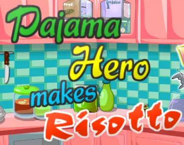 Pajama Hero Makes Risotto logo