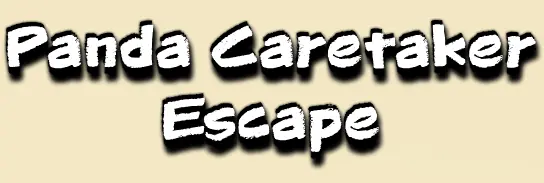 Panda Caretaker Escape logo
