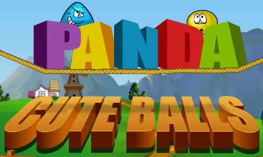 Panda Cute Balls logo