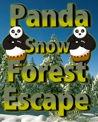 Panda Snow Forest Escape logo