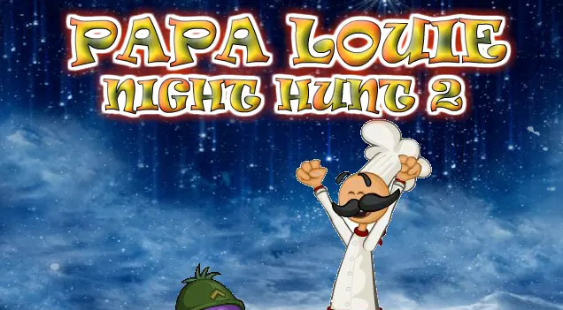 Papa Louie Night Hunt 2 logo