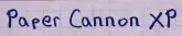 Paper Cannon XP logo