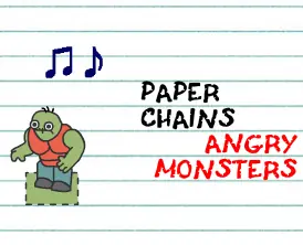 Paper Chains: Angry Monsters logo