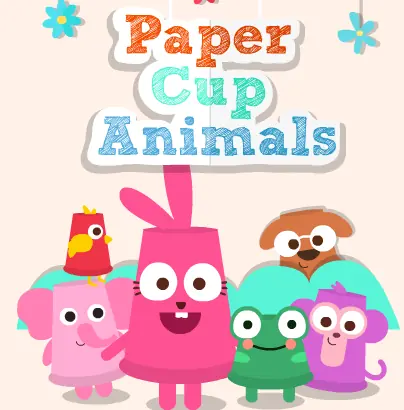 Paper Cup Animals logo