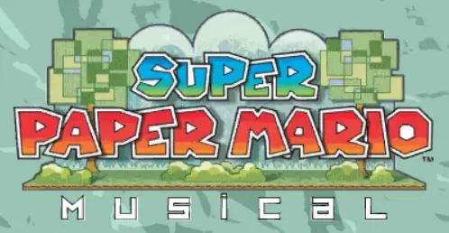 Paper Mario Musical logo