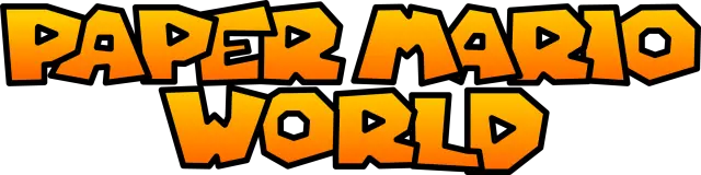 Paper Mario World logo