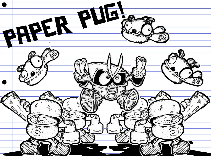 Paper Pug logo