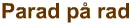 Parad på rad logo