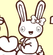 Parfait Bunnies -color in- logo