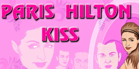 Paris Hilton Kiss logo