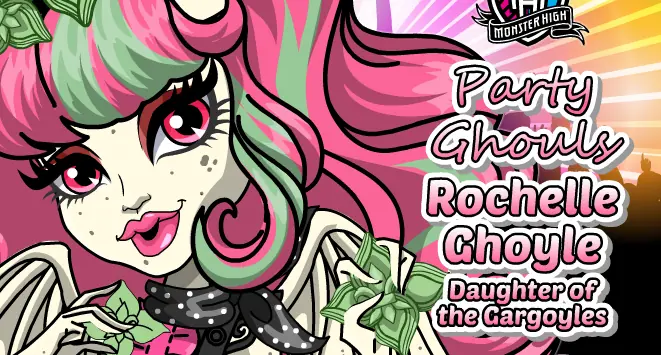 Party Ghouls: Rochelle Ghoyle: Daughter of the Gargoyles logo