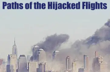 Paths of the Hijacked Flights logo