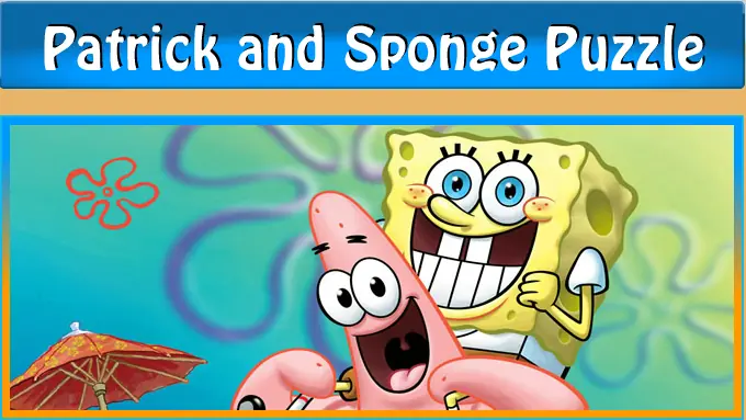 Patrick and Sponge Puzzle logo