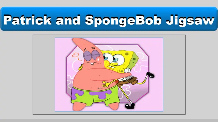 Patrick and SpongeBob Jigsaw logo