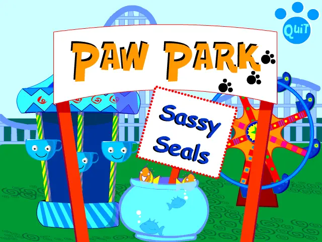 Paw Park: Sassy Seals logo