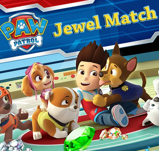 Paw Patrol: Jewel Match logo