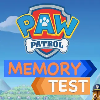 PAW Patrol Memory Test logo