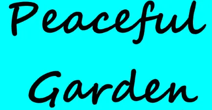 Peaceful Garden logo