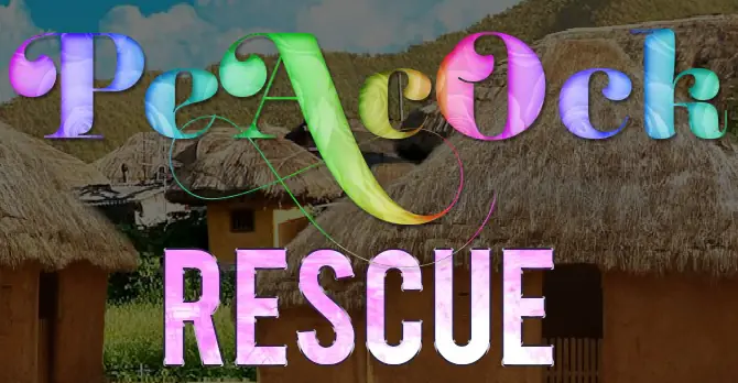 Peacock Rescue logo