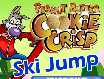 Peanut Butter Cookie Crisp: Ski Jump logo