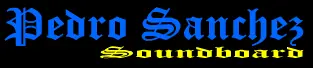 Pedro Sanchez Soundboard logo